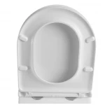 Сидение-крышка для унитаза Koer AC-0101-SEAT COVER 450х390х80mm дюропласт с микролифтом (KR5617)