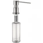 Дозатор для мийного засобу врізний Koer SDB-01-02 300 мл (колір нерж.сталі) (KR5625)