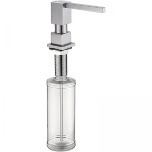 Дозатор для мийного засобу врізний Koer SDB-02-02 300 мл (колір нерж.сталі) (KR5629)