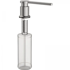 Дозатор для мийного засобу врізний Koer SDB-03-07 300 мл (колір графіт) (KR5634)