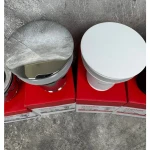 Донний клапан для раковини Koer PW-07-01 1 1/4'' з переливом автоматичний СLICK-СLACK (Колір хром) (KR5782)