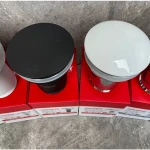Донный клапан для раковины Koer PW-07-05 1 1/4'' с переливом автоматический СLICK-СLACK (Цвет черный) (KR5785)