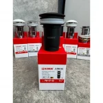Донний клапан для раковини Koer PW-07-05 1 1/4'' з переливом автоматичний СLICK-СLACK (Колір чорн) (KR5785)