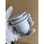 Донный клапан для раковины Koer PW-11-03 1 1/4'' универсальный (с/без перл) СLICK-СLACK (Цвет белый) (KR5791)