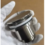 Донный клапан для раковины Koer PW-11-02 1 1/4'' универсальный (с/без перел.) СLICK-СLACK SS COLOR (KR5792)