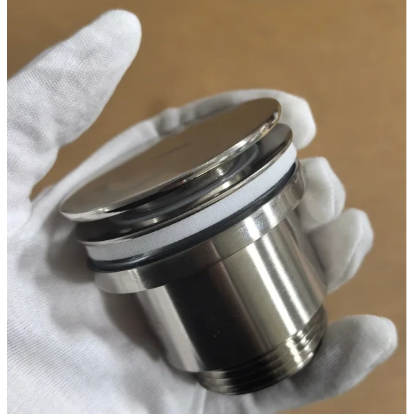 Донный клапан для раковины Koer PW-11-02 1 1/4'' универсальный (с/без перел.) СLICK-СLACK SS COLOR (KR5792)
