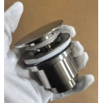 Донный клапан для раковины Koer PW-11-02 1 1/4'' универсальный (с/без перел.) СLICK-СLACK SS COLOR (KR5792)