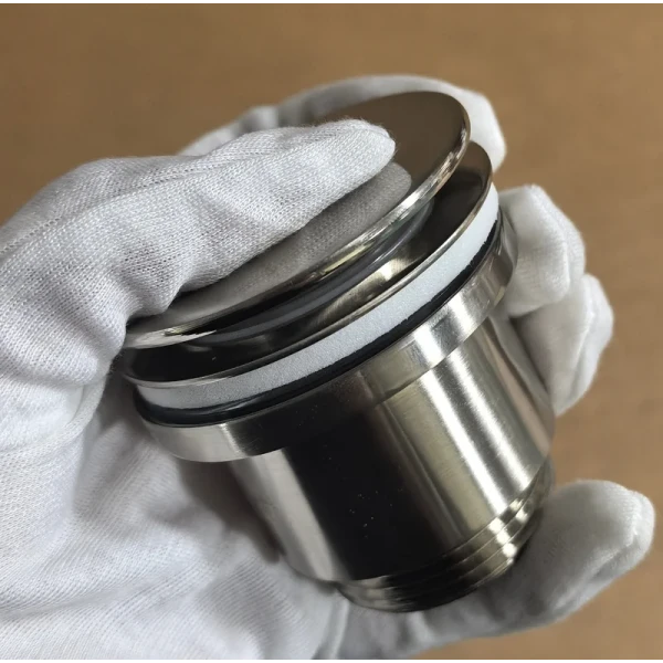 Донный клапан для раковины Koer PW-11-02 1 1/4'' универсальный (с/без перел.) СLICK-СLACK SS COLOR (KR5792)