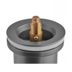 Донный клапан для раковины Koer PW-11-07 1 1/4'' универсальный (с/без перл) СLICK-СLACK (Цвет графит) (KR5793)