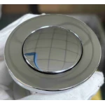 Донный клапан для раковины Koer PW-10-01 1 1/4'' без перелива автоматический СLICK-СLACK (Цвет хром) (KR5797)