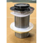 Донный клапан для раковины Koer PW-10-01 1 1/4'' без перелива автоматический СLICK-СLACK (Цвет хром) (KR5797)