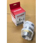 Донный клапан для раковины Koer PW-10-01 1 1/4'' без перелива автоматический СLICK-СLACK (Цвет хром) (KR5797)