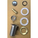 Донный клапан для раковины Koer PW-10-01 1 1/4'' без перелива автоматический СLICK-СLACK (Цвет хром) (KR5797)