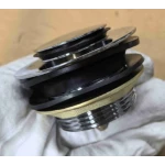Донный клапан для ванны Koer PW-06-01 1 1/2'' автоматический СLICK-СLACK (Цвет хром) (KR5799)