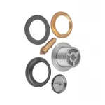 Донный клапан для ванны Koer PW-06-01 1 1/2'' автоматический СLICK-СLACK (Цвет хром) (KR5799)