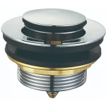 Донний клапан для ванни Koer PW-06-01 1 1/2'' автоматичний СLICK-СLACK (Колір хром) (KR5799)