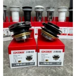 Донний клапан для ванни Koer PW-06-01 1 1/2'' автоматичний СLICK-СLACK (Колір хром) (KR5799)