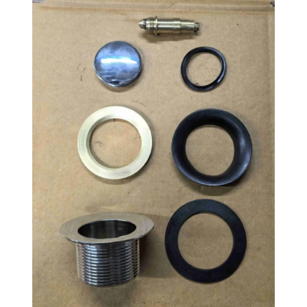 Донный клапан для ванны Koer PW-06-01 1 1/2'' автоматический СLICK-СLACK (Цвет хром) (KR5799)