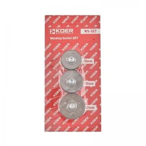 Комплект насадок KOER WS-SET для паяльника PPR (кол. синій) 20мм,25мм,32мм (KR5821)