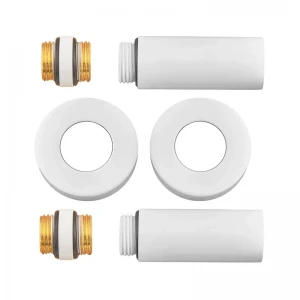 Комплект подовжувачів Koer KF.SET.06MF WHITE 1/2Fx1/2M білий (KR5850)