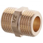 Ніпель New під прокладку Koer KF.N06A.WN - 1/2'' без нікелю (KR5864)