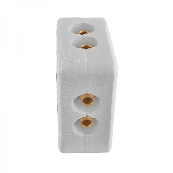 Трійник в од. площ. Koer KA.TU-20-16-16 - 20(2.8mm)x16(2.2mm)x16(2.2mm) (теплоіз.кожух) (KR5868)
