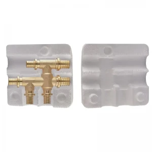 Тройник в ед. площ. Koer KA.TU-20-16-20 - 20(2.8mm)x16(2.2mm)x20(2.8mm) (теплоиз.кожух) (KR5869)