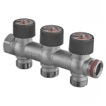 Коллектор вентильный без фитинга Koer KR.1128-3 - 3/4