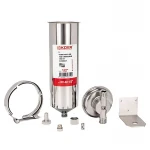 Колба фільтру для води з нержавіючої сталі Koer KV-22-1/2 8 атм. 1/2