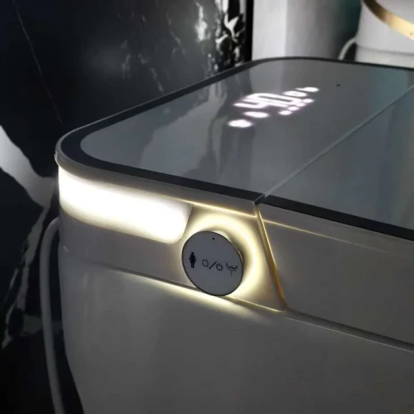 Унітаз-біде підлоговий з електронним управлінням Koer TB-0202 Smart 680x405x455mm із вбудованим бачком (KR6072)