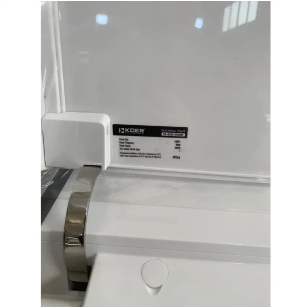 Унітаз-біде підлоговий з електронним управлінням Koer TB-0202 Smart 680x405x455mm із вбудованим бачком (KR6072)