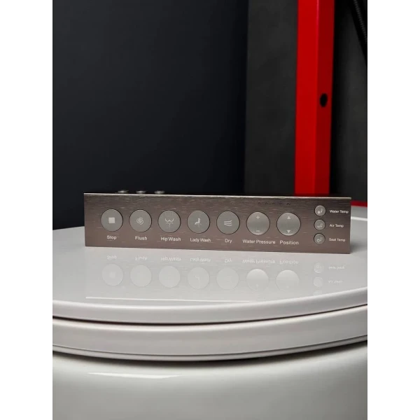 Комплект: Koer TB-0301 Smart Унітаз-біде підвісний TB-0101 з електронним управлінням + Інсталяція KT-0409 + панель KT-0609-01 Chrome (KR6116)