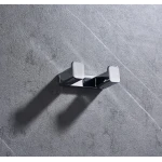 Гачок подвійний Koer AS-0101-2-01 колір хром глянець (KR6157)
