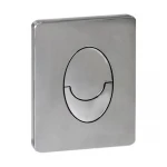 Панель змиву Koer KT-0606-02 157x198x3mm пластикова, кнопка закруглена (SS Color) (KR6238)