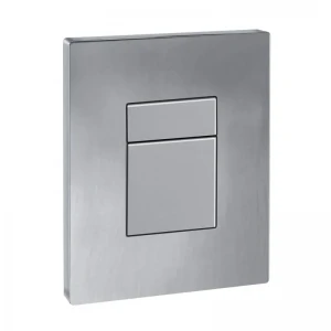 Панель змиву Koer KT-0607-02 157x198x3mm пластикова, кнопка квадратна (SS Color) (KR6239)