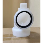 Г-образный (угловой) патрубок для инсталляции Koer KT-0720 для KT-0403 (KR6655)