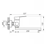 Смеситель для кухни Zerix LR74603 (LL1197)
