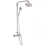 Душевая колонна со смесителем Zerix LR72405 (нерж. сталь) (LL1473)