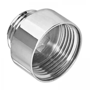 Перехідник Zerix LRH502 хромований для душового шланга F3/4-M1/2 (LL1485)