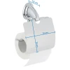 Бумагодержатель с крышкой Zerix LR1503 (LL1493)