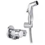 Монокран Zerix LR5398-3 латунный хромированный для гигиенического душа и бачка унитаза (LL1560)