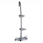 Стійка для душу Zerix L106TP з мильницею (без шланга та лійки) (LL1760)