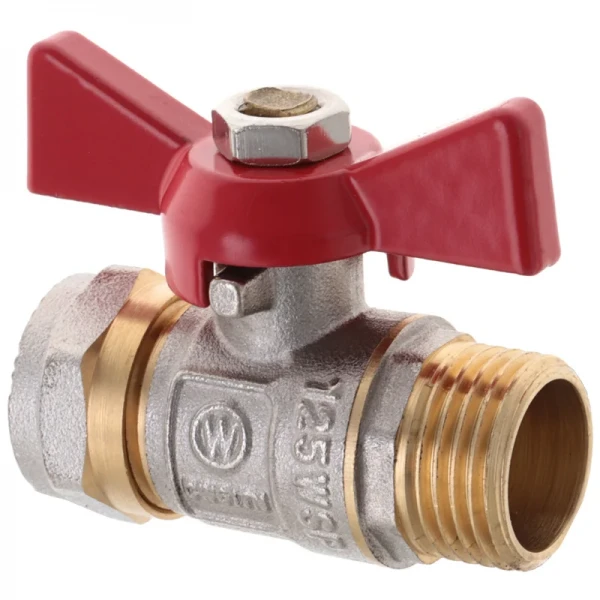 Кран шаровый Waterpro Wing 16x1/2M (MA0115)