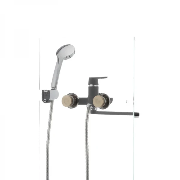 Смеситель для ванны Mixxus Premium TIGER 006 черный (MI0566)