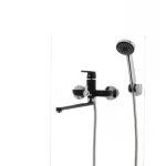 Смеситель для ванны Mixxus Premium TIGER 006 черный (MI0566)