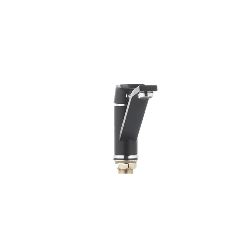 Смеситель для умывальника Mixxus Premium TIGER 555 гайка (излив 15 см) черный (MI0568)