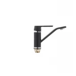 Смеситель для умывальника Mixxus Premium TIGER 555 гайка (излив 15 см) черный (MI0568)