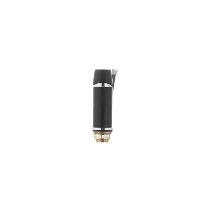 Смеситель для умывальника Mixxus Premium TIGER 555 гайка (излив 15 см) черный (MI0568)