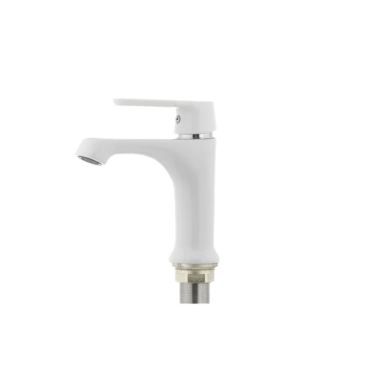 Змішувач для умивальника Mixxus Premium TIGER 001 білий (MI0570)