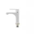 Смеситель для умывальника Mixxus Premium TIGER 001 белый (MI0570)